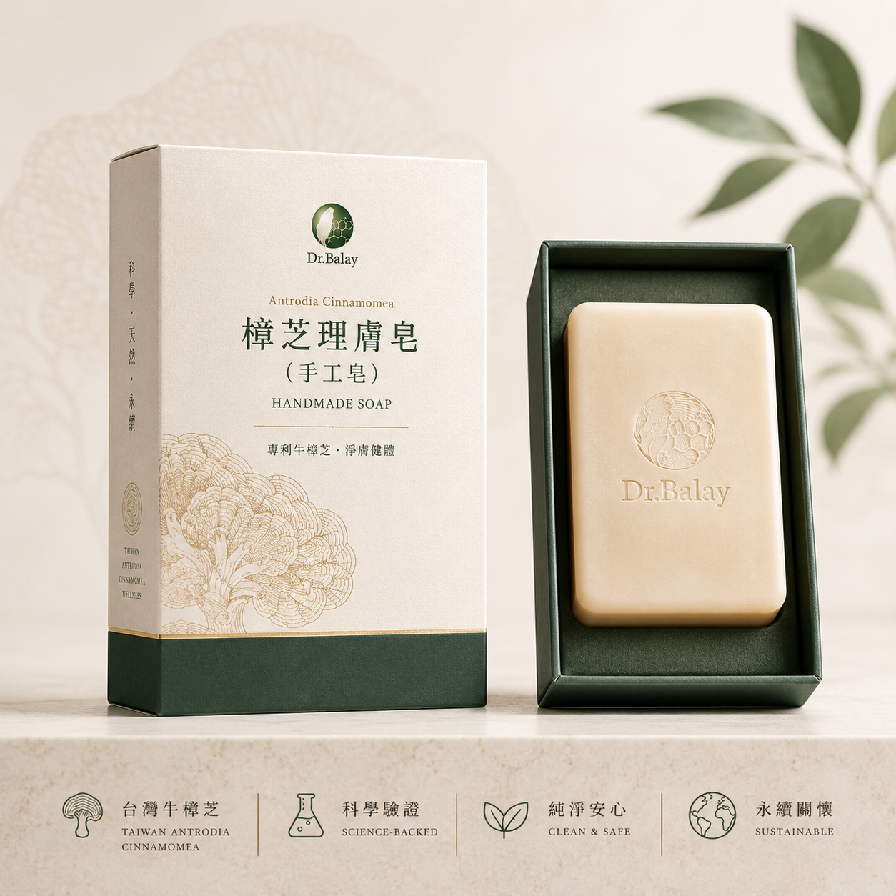 樟芝理膚皂（手工皂）